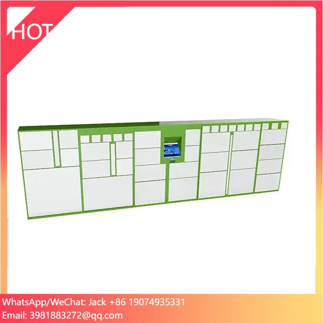 Smart Locker System Intelligent Storage Cabinets Locker Qr Code Electronic Lockers For Apartment Supermarket
