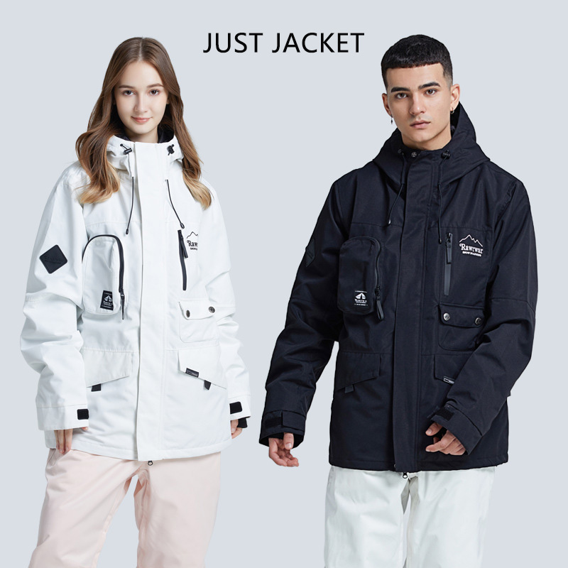 New Windproof Waterproof Warm Breathable Outdoor Activity Ski Jacket Woman Man Snowboard Sports Wear Resistant Skiing Tops Adult