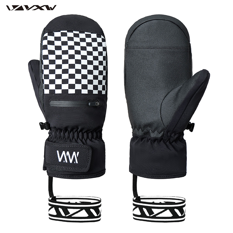 Warm Ski Gloves Snowboard Mitten 3M Thermal Insulation Waterproof Windproof Winter Outdoor Snow Sports Gloves for Women Men
