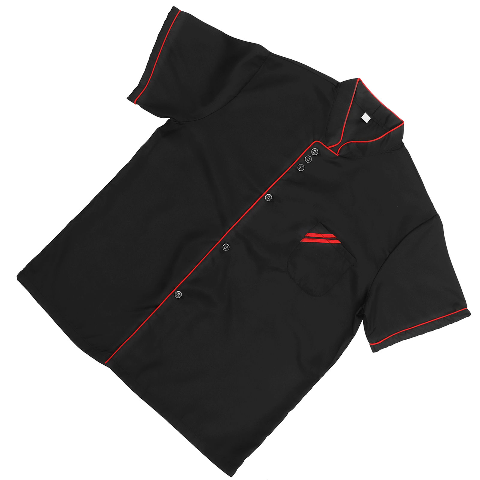Short Sleeve Shirts Service Outfit for Casual Loose Chef Clothing Men XXL Breathable Chef Coat Catering Jackets