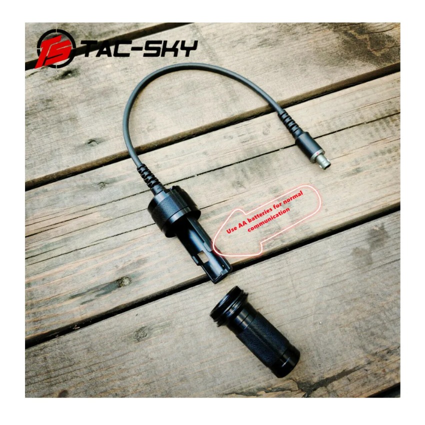TS TAC-SKY INVISIO V60 Adapter Compatible with V60 Battery External Connector