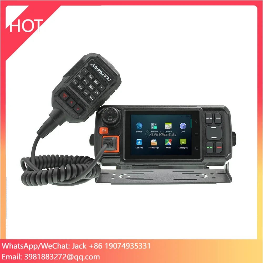 4G-W2plus Android Zello PTT Network Radio N60 4G W2 For Taxi Driver Car Wifi Walkie Talkie Long Range Radio