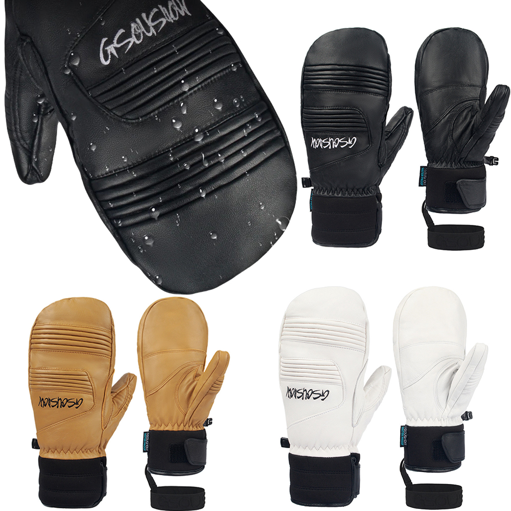 Winter 2025 Skiing Gloves Adult Waterproof Windproof Snow Mittens with Cotton Warm Woman Cycling Glove Man Sport Protective Gear