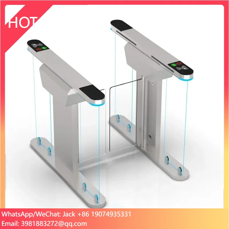 Factory Direct Automatic Pedestrian Speed Gate Security Entrance Control Swing Turnstile Gate