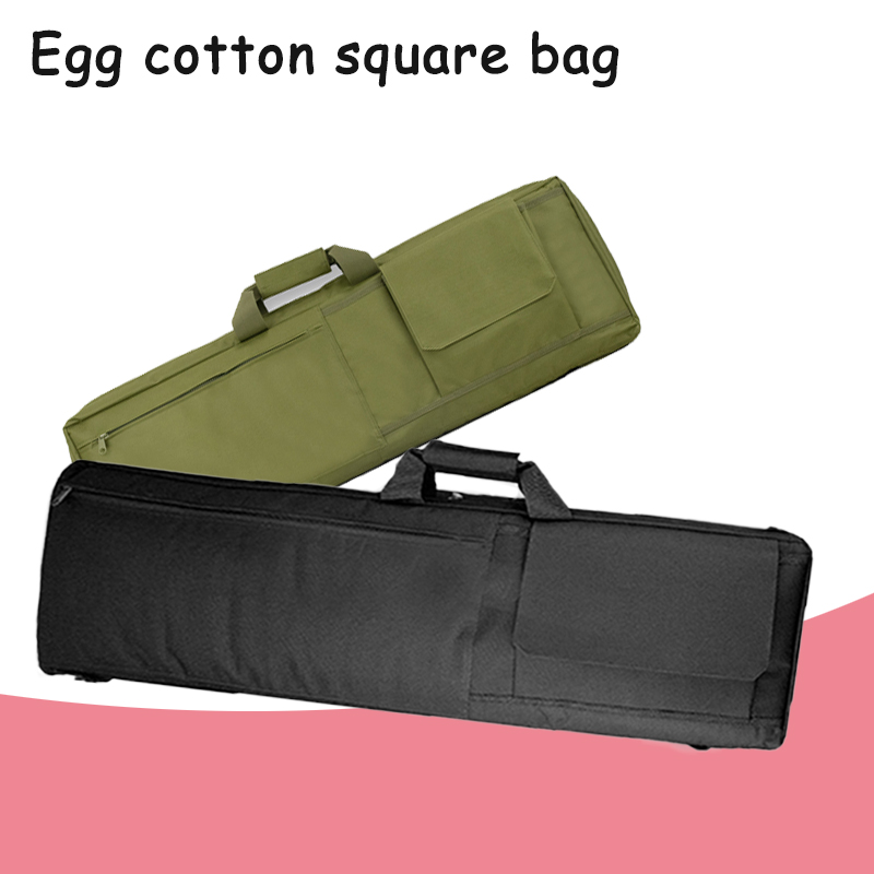Military Tactical Gun Bag Military Air Gun Shooting Rifle Set Hunting Combat Game Protective Cotton Shoulder Bag 85CM/100CM