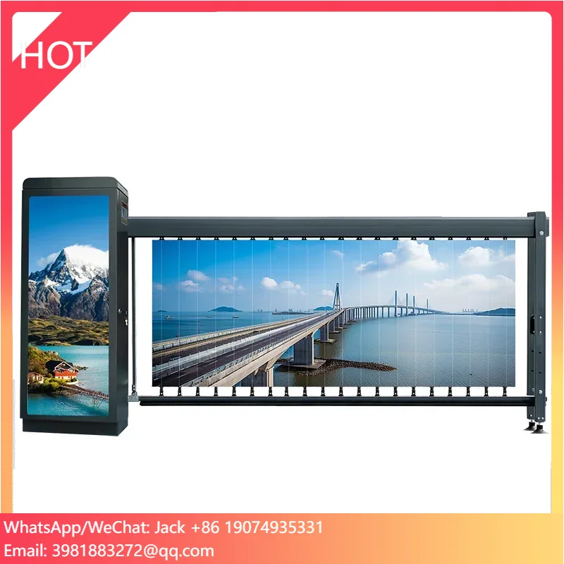 China Cheap Price Intellighet Automat Car Parking Advertising Posting Parking Barrier Gate Boom Gate Boom Barrier Gate