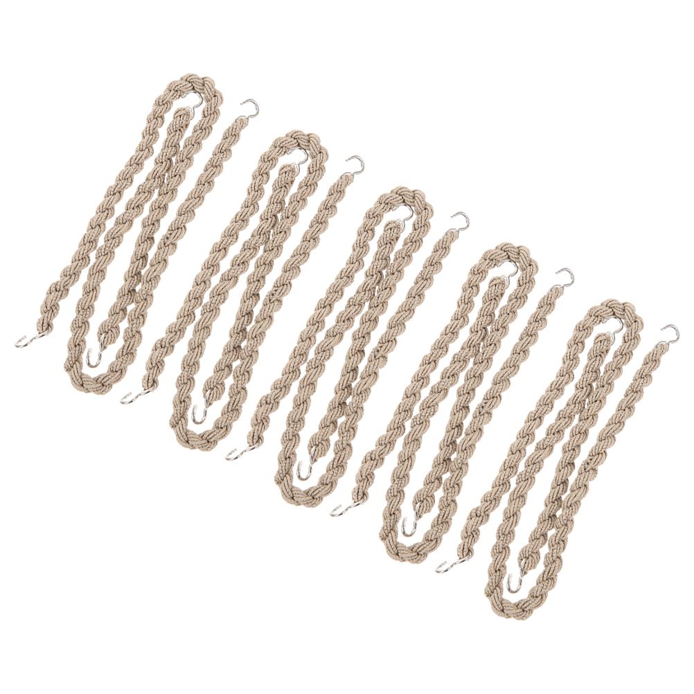 5pcs Boot Bands 4mm Elastic Camping Leg Ropes Khaki Outdoor Straps Durable Metal Hooks For Skiing Thermal Accessories
