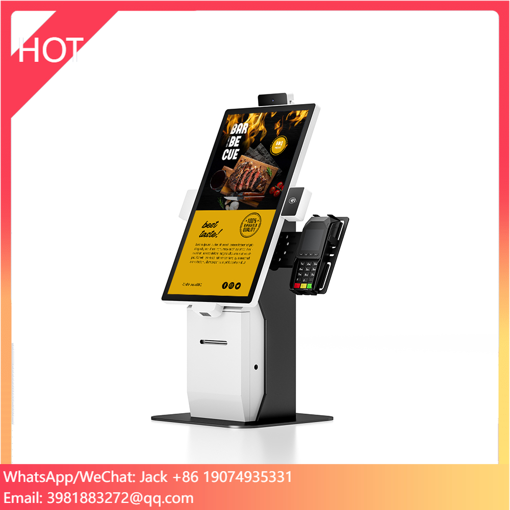 Modular Style Touch Screen Kiosk Self-service Ordering System With Printer Support POS Machine Restaurant Payment Kiosk