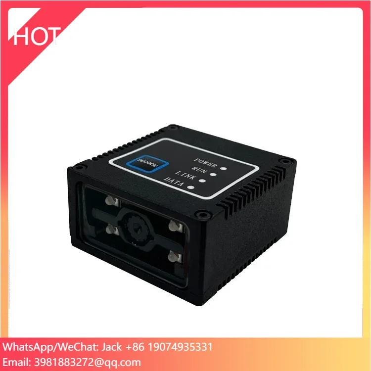 LONVILL OEM High Speed Industrial 1D 2D Dm Barcode Reader USB COM LAN,HID RS232 Ethernet Fixed Code Scanner For Production Line