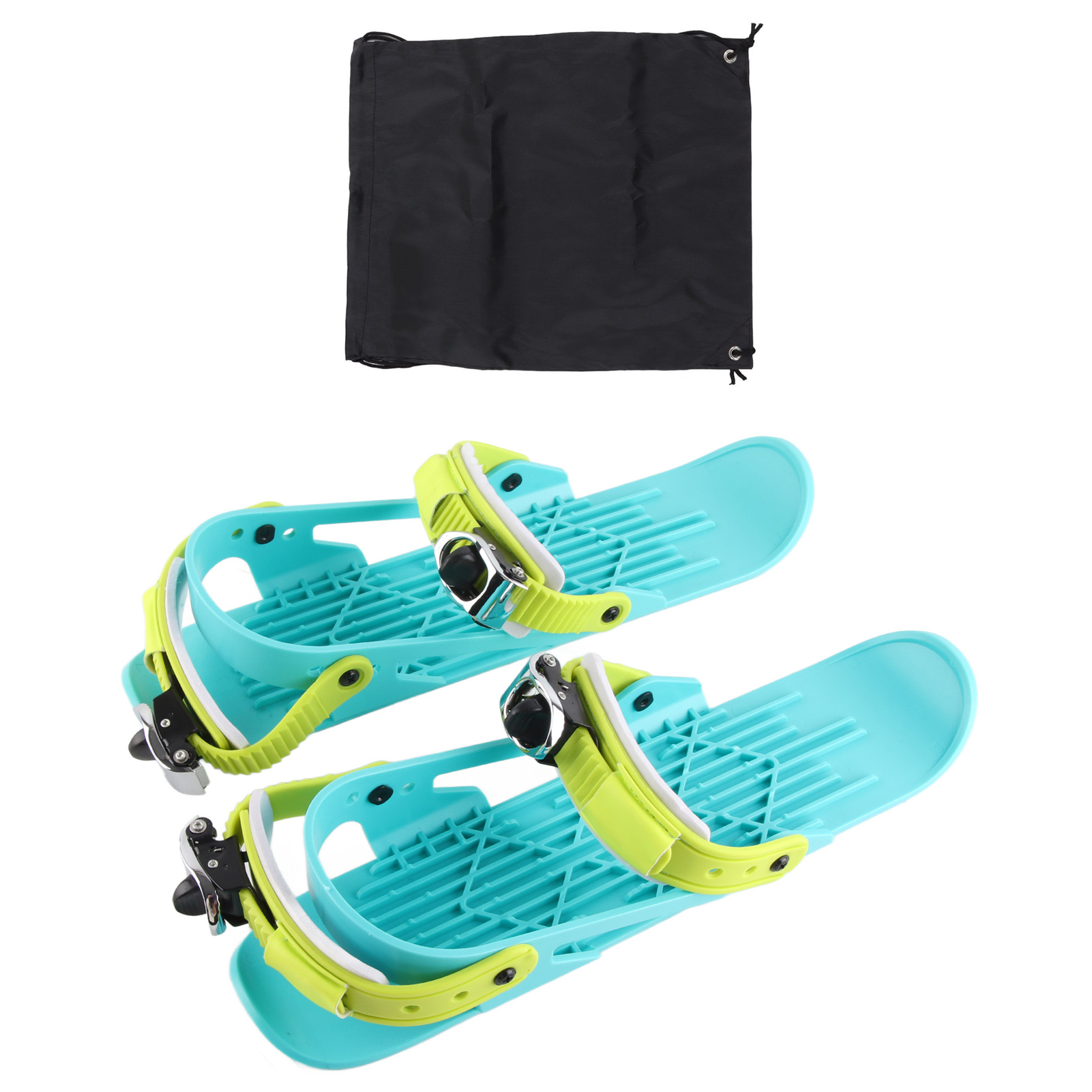 ini Ski Skates Mini Ski Shoes Adjusable Skiboards Attach to Skis Boots For Downhill Slopes Winter Sports for Children