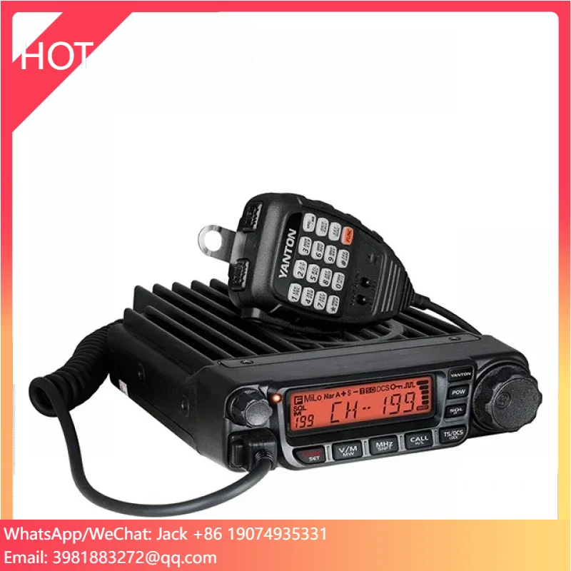 YANTON TM-8600 Marine Car Radio Mobile 45w Walkie Talkie 400-480MHz DTMF DCS Two Way Radio  Hotel Transceiver Hunting