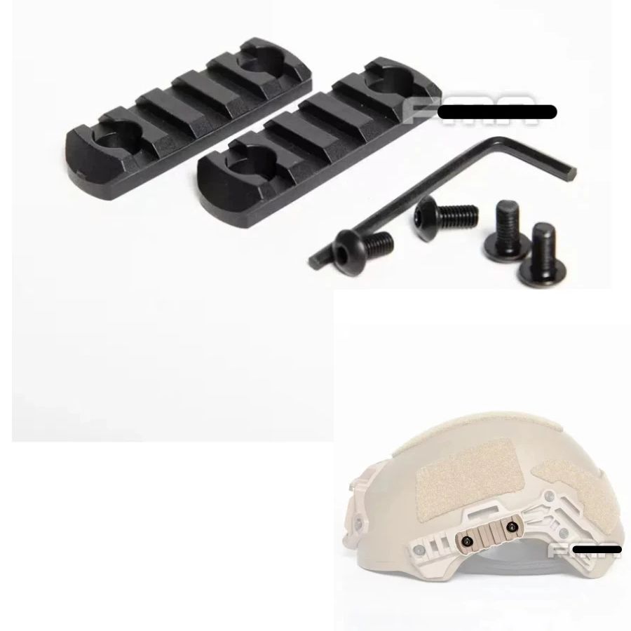 2025 New Type Outdoor Products Wendy Helmet Rail Special Small Accessories BK/DE/FG Outdoor tool Hunting Accessories Toy Part