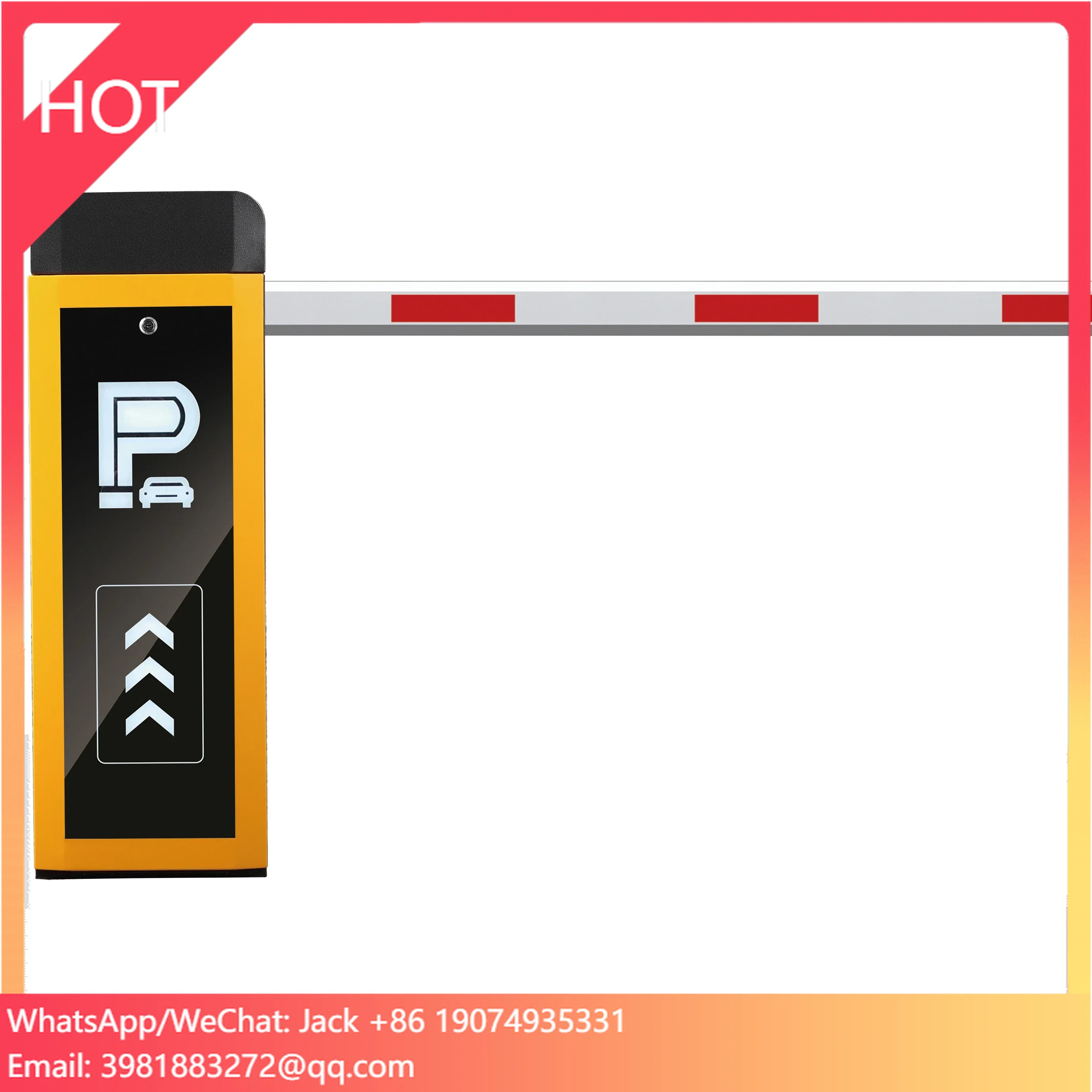Traffic Gate Automatic Boom Vehicle Crowd Control Road Barrier Blocker With Parking Lot Barrier Vehicle Barriers