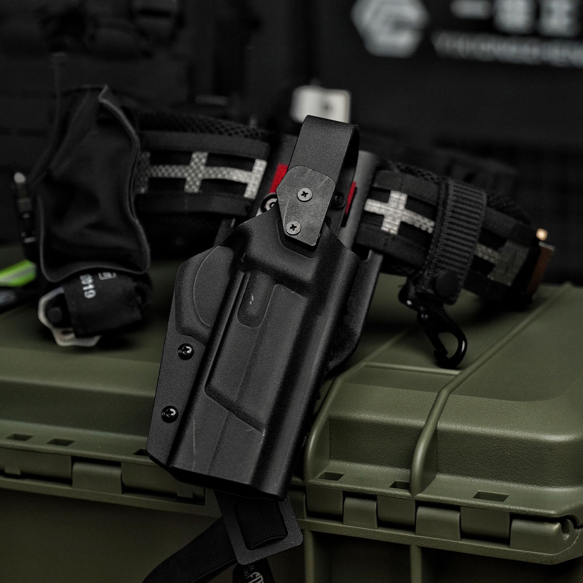 92G Tactical Holster Sinking Thumb Unlock Holster 92 Modified Pistol Holstersr for Airgun Paintball Shooting Outdoor Hunting