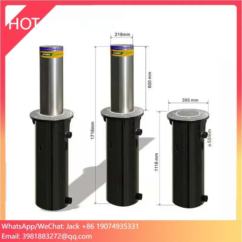 Factory Price Automatic Retractable Bollard Hydraulic Automatic Bollard Barrier
