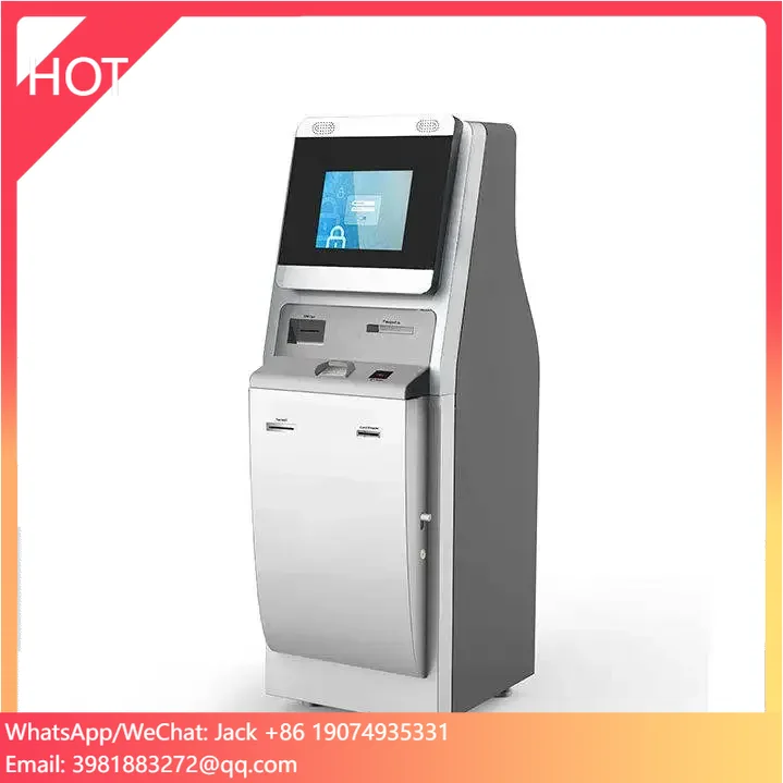 Station Touch Screen Kiosk/Depot Self Service Payment Kiosk/Parking Ticket Machine