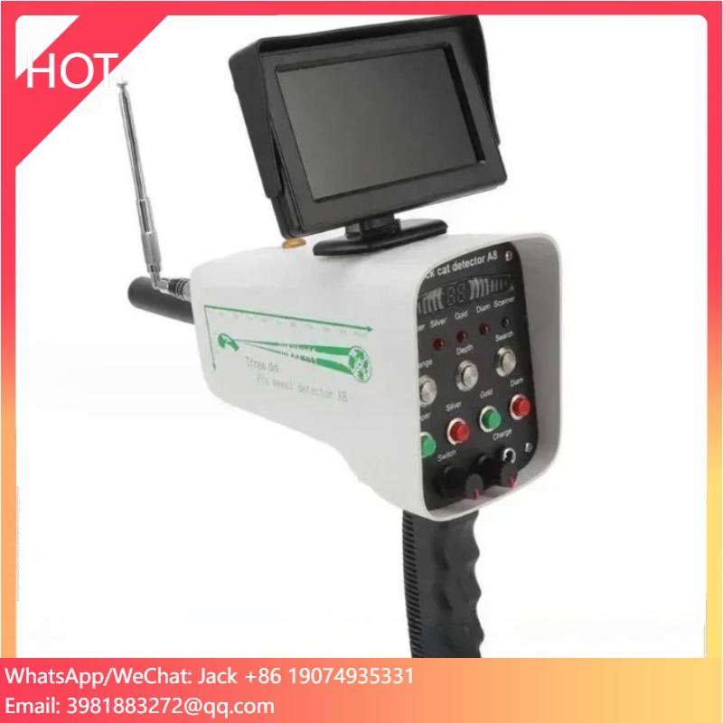 A8   Handheld Remote Control Outdoor Gold Gem Hunter Metal Detector  Treasure Hunter