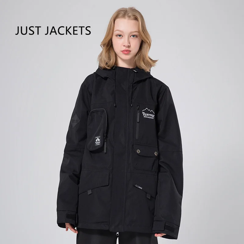 Winter Windproof Breathable New Male Female Ski Jackets Waterproof Warm Snowboard Clothing Man Wear Resistant Skiing Coat Adult