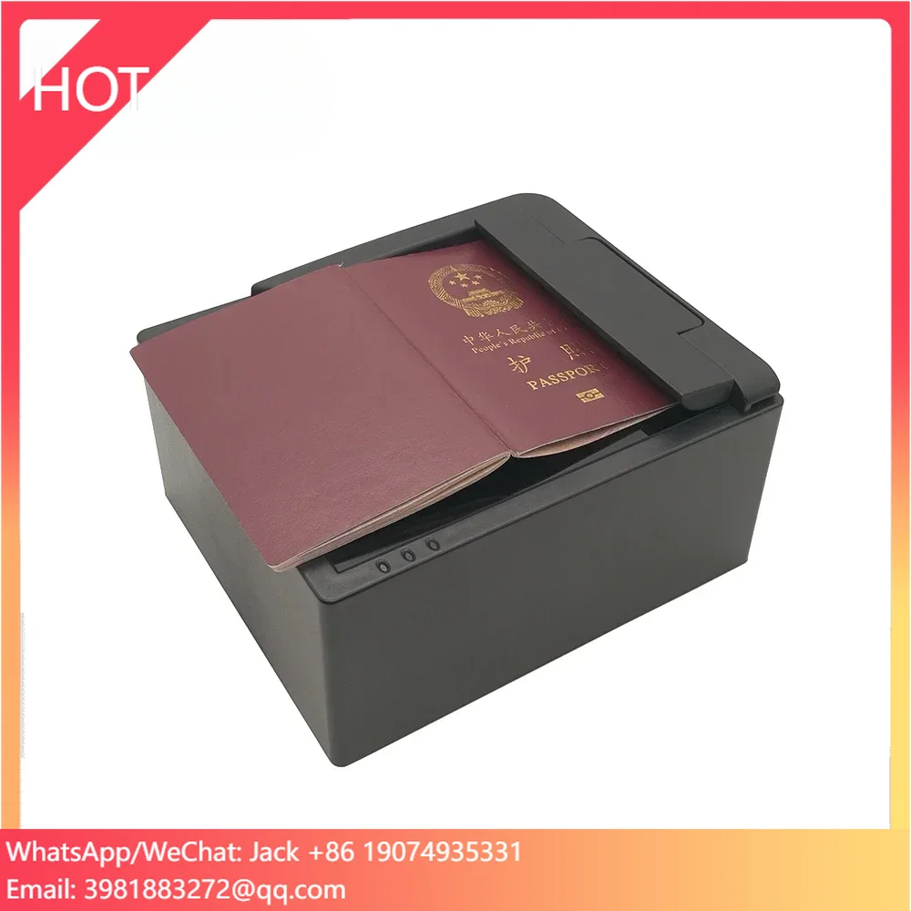 Automated Access Control Ocr Passport Id Scanner Full Page 3d Max Element Camera Airport USB Status Sensor RFID Paper CMOS Hotel