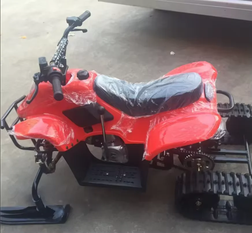 Direct Factory Snowmobile Snow Vehicle Kids Snowmobile Slider Snowmobiles Tracked Outdoor Snow Vehicle For Sale