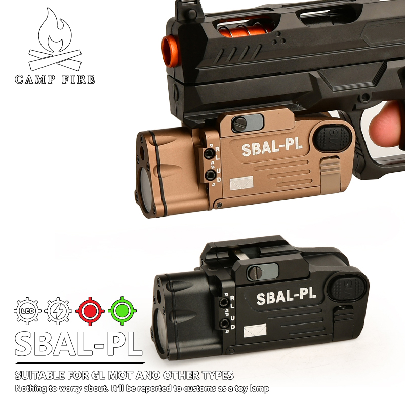 Tactics Airsoft SBAL-PL SBAL 400lm LED Flashlight Rifle Weapon Pistol Scout Hunting Gun Outdoor Light Fit 20MM Rail