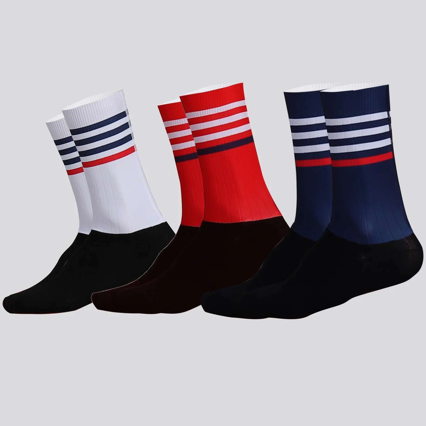 2025 NEW Unisex PRO SPEXCEL TEAM CYCLING SOCKS Non-Slip Sports Socks 1Pair a lot Man & Women accept mix color