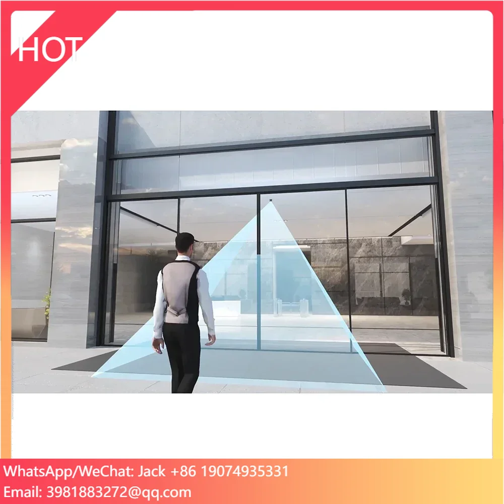 Universal Automatic Swing Door Opening Detector Camera Recognition Pedestrian Safety Sensor