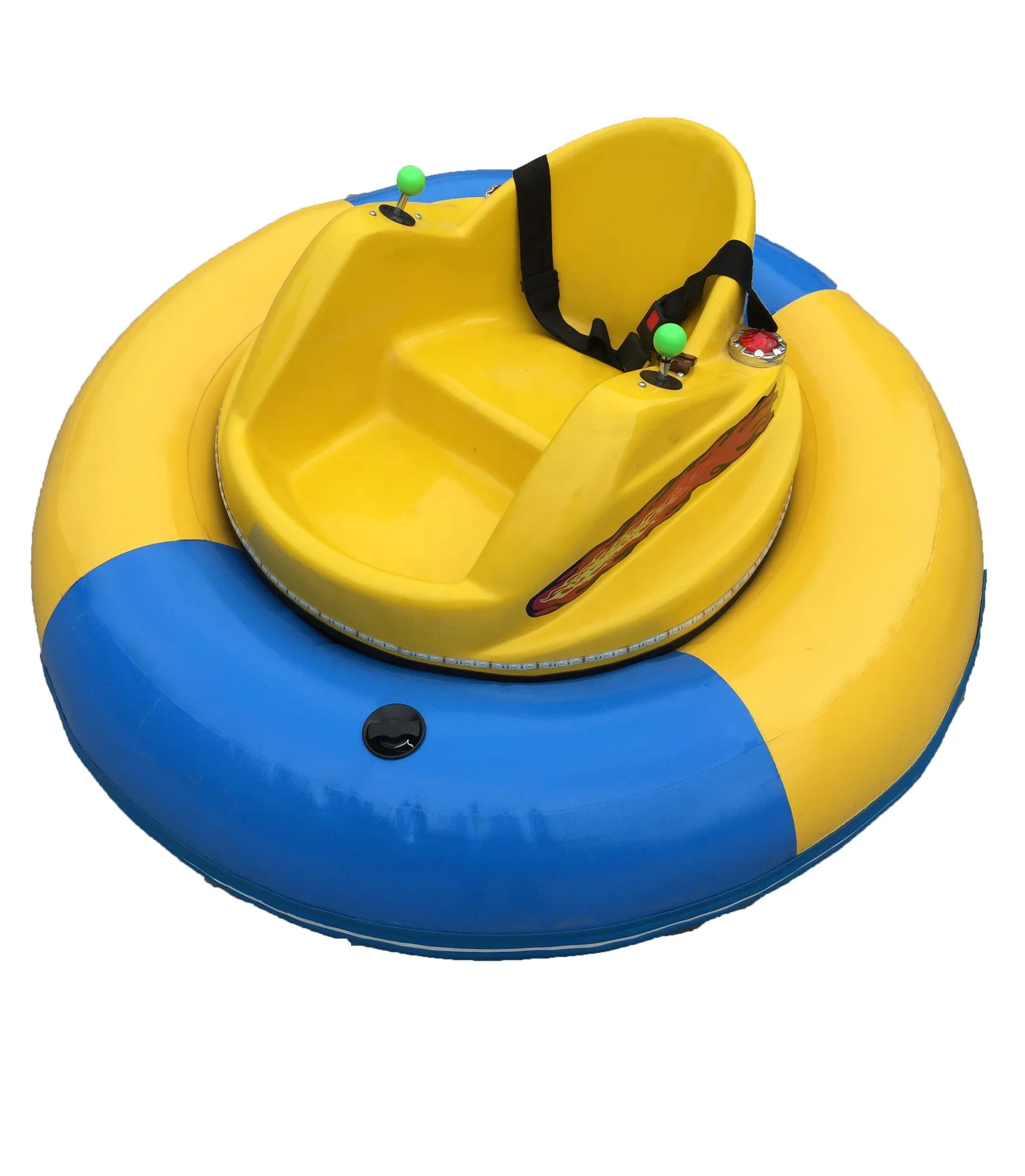Customized Inflatable Electric Flying Saucer Bumper Car Amusement Equipment Winter Ice Toy Bumper Car