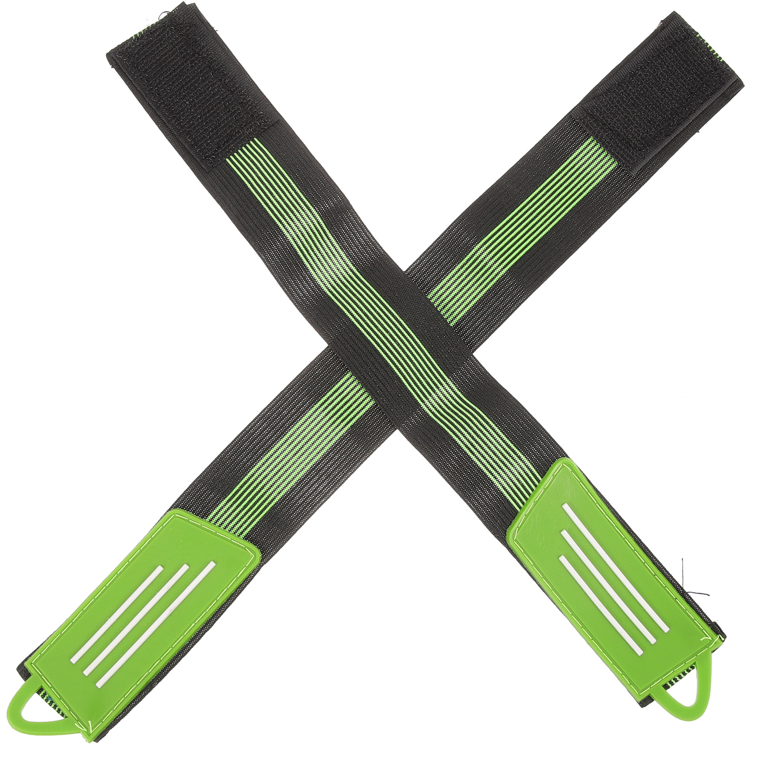 2pcs Green Elastic Bands for Cycling Adjustable Boot Straps Sturdy Leg Blousing Garters Trouser Strap Camping Gadgets Pant Leg
