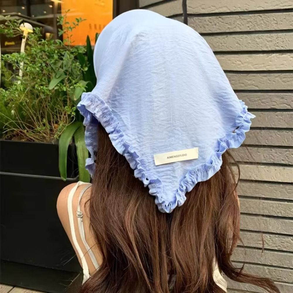 Cotton Duckbill Turban Hat UV Protection Adjustable Headscarf Baseball Cap Hip Hop Hat Versatile Popular Baseball Hat Holiday