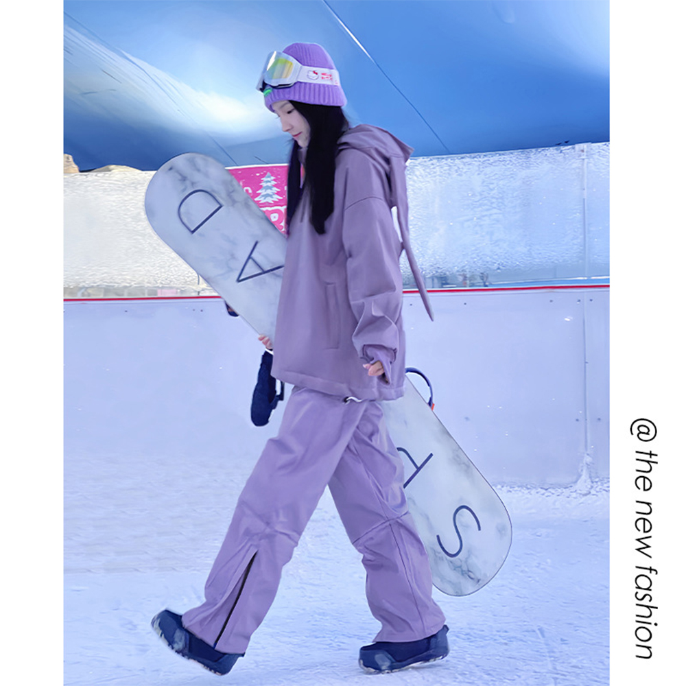 2025 Women and men Ski Suit Outdoor Snowboard Jacket and ski pants Set Winter New Large size 5xl Windproof Waterproof Clothing