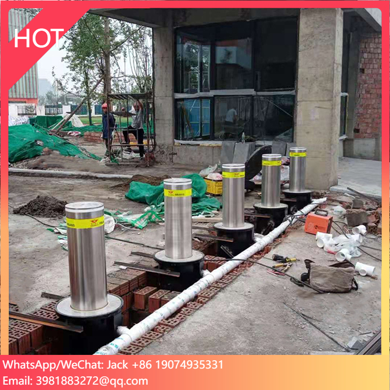 CE Certification Outdoor Marina Bollards Security Barrier Public Works Automatic Road Bollards