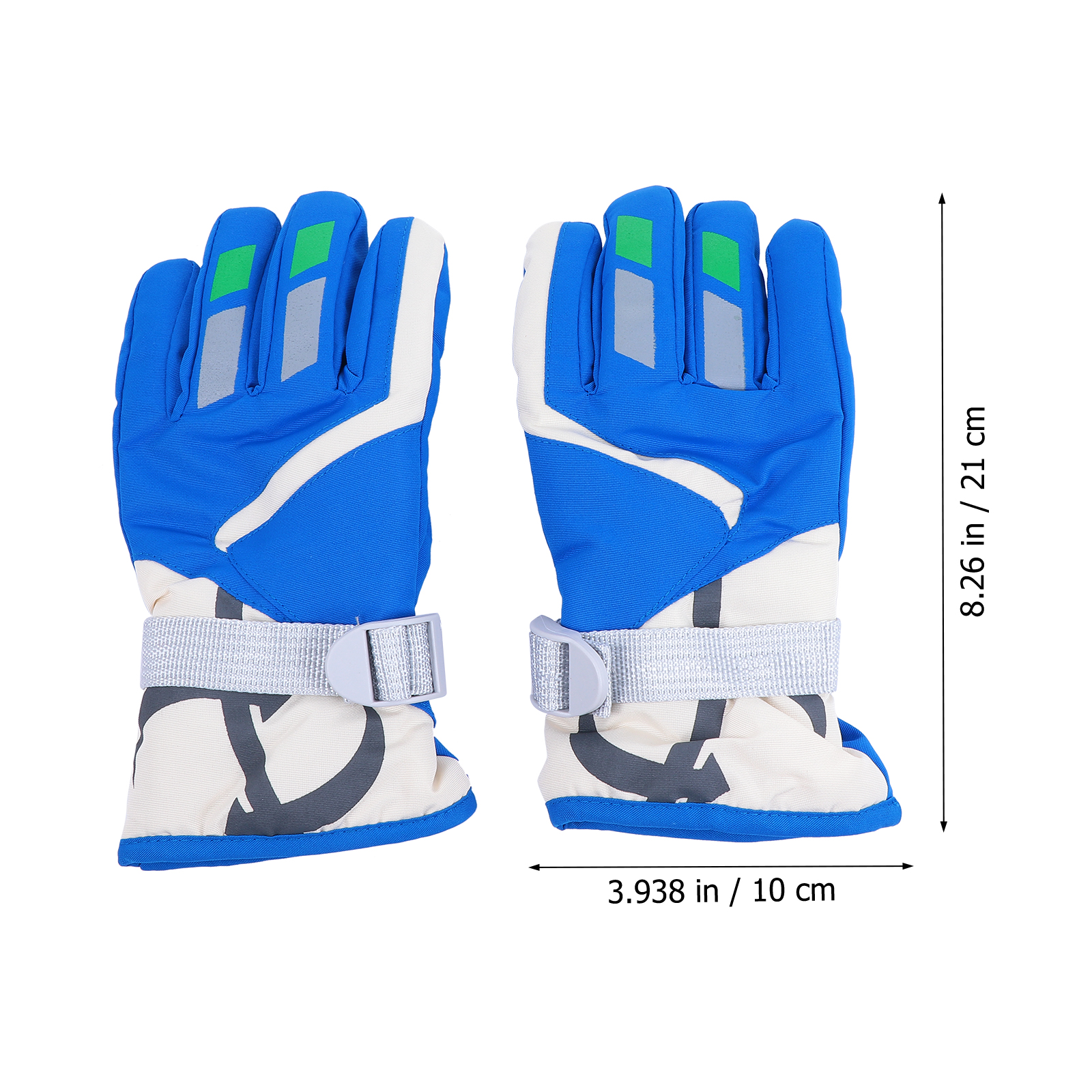 Skiing Gloves Durable Kids Cycling Glove Children Winter Mountaineering Blue Riding Hiking Mountain Climbing Outdoor Gift