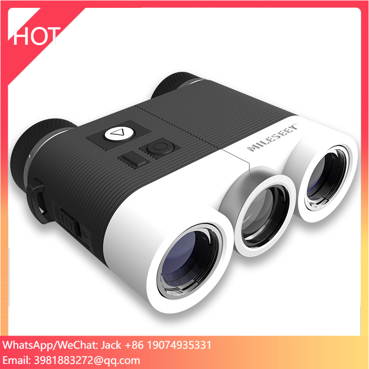 BPFS2 Mileseey Foldable 6X Magnification Golf Laser Rangefinder Binoculars
