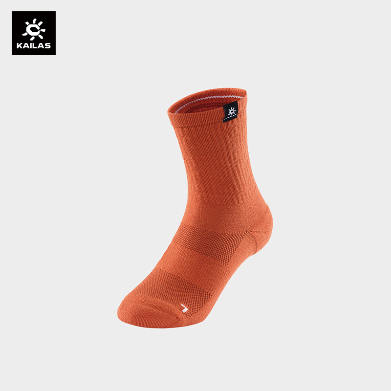 KAILAS Outdoors Sports Mid-calf Socks for Women Men Basketball Football Cycling Professional Hiking Breathable Socks KH2402002