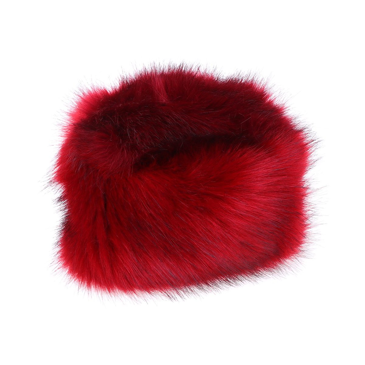 Warm Faux Winter Ski Earmuff Women Hat Women Hat Cold Weather Headwear Trendy Ear Protection Red