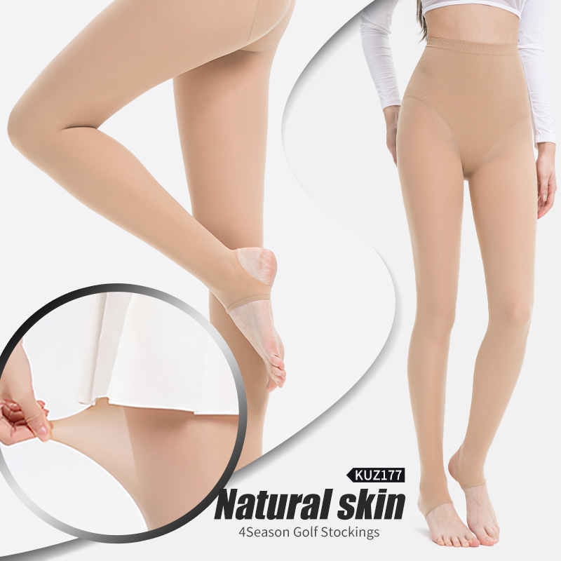 Golf sun protection socks ice stockings women's pants leggings women's socks without traces, stockings all sizes