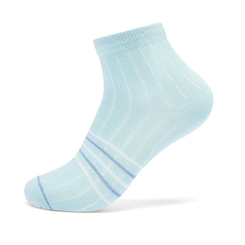 QIAODAN Moisture-Wicking Women's Casual Medium Socks 2025 New Spliecd Breathable Comfortable Sprotwear Socks QXEAD2251011R
