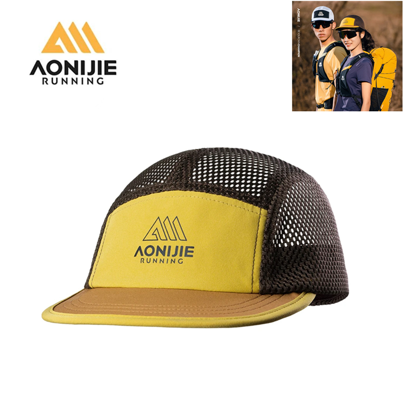 AONIJIE E4631 Running Cap for Men and Women Breathable Visor Trucker Hat for Trail Jogging Golf Tennis Sports Marathon Gym