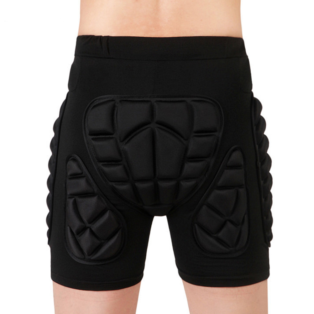 New Black Snowboarding Pants Ski Skating Protective Gear Hockey Skate Riding Sports Padded Pants Hip Thigh Tailbone