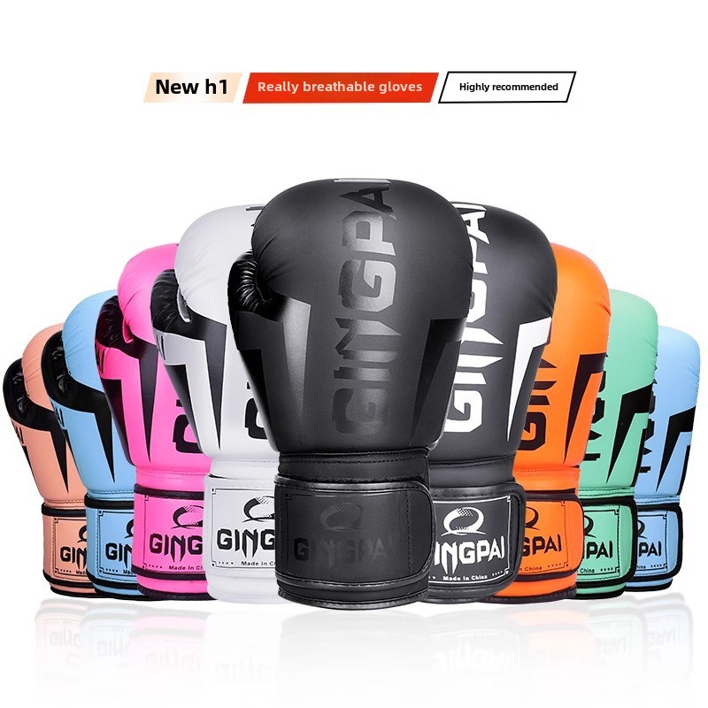 6/8/10/12oz Kids Women/Men Boxing Gloves Sanda Sparring Muay Thai MMA Karate Punch Training Mitts Kickboxing Boxe De Luva DEO