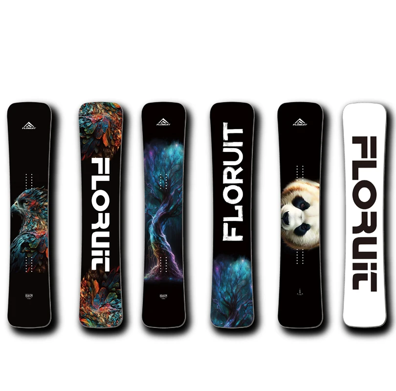 Kids Adult Snowboard Ski Set Private Customized Single Piece Skis