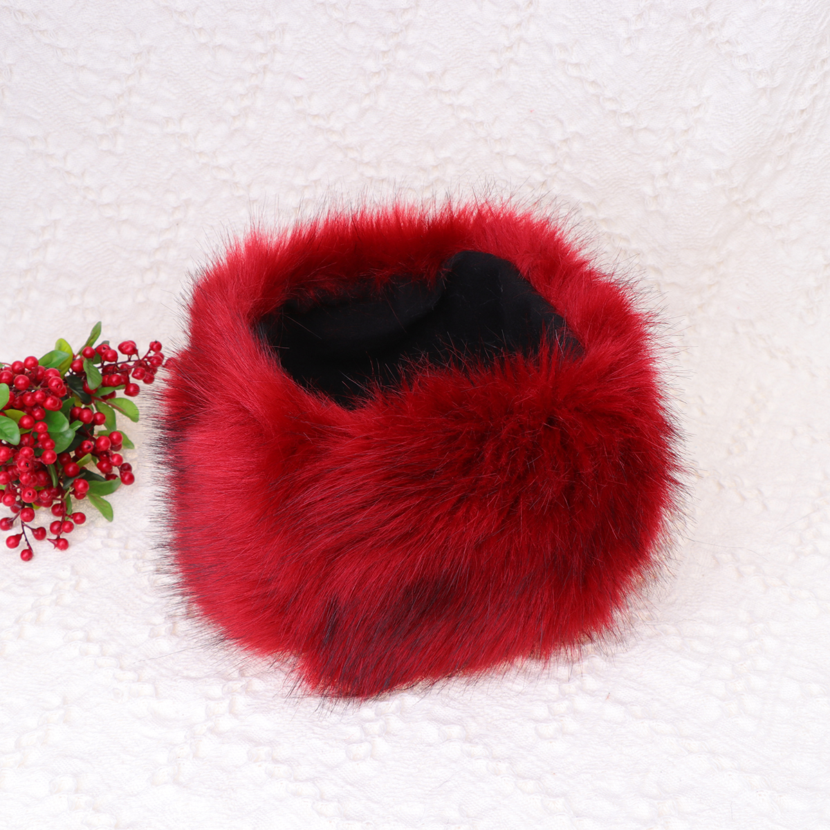 Winter Furry Hat Warm Earmuff Ski Cap For Women Girls Cold Weather Headwear Trendy Fashion Hat Ear Warmers Gift Family Friends