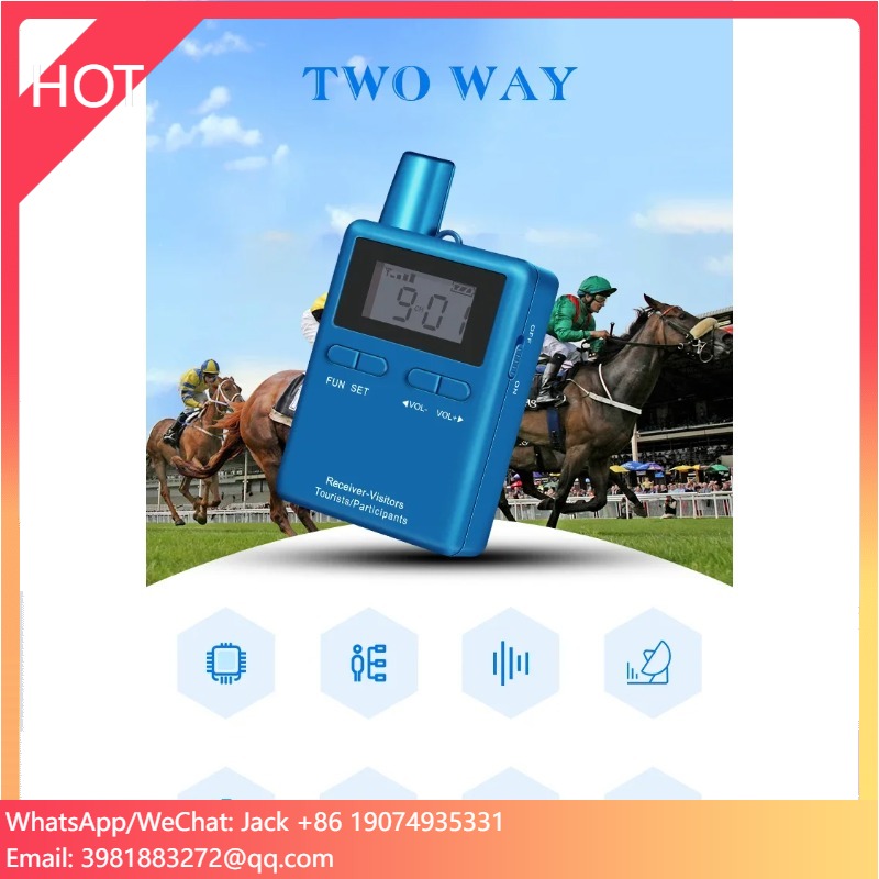 RC2402 Full Duplex Wireless Intercom System Duplex Comunciation Wireless Radio Transmitter and Receiver Walkie Talkie Set