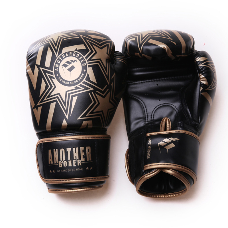 Training boxing gloves children adult general Sanda fighting gloves pu shock-absorbing men's and women's boxing equipment