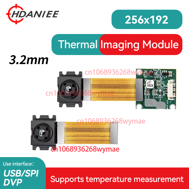 New Tiny1-C 25Hz 256*192 12um Resolution Micro 8~14um LWIR  Thermal Imaging Module Uncooled Infrared Detector