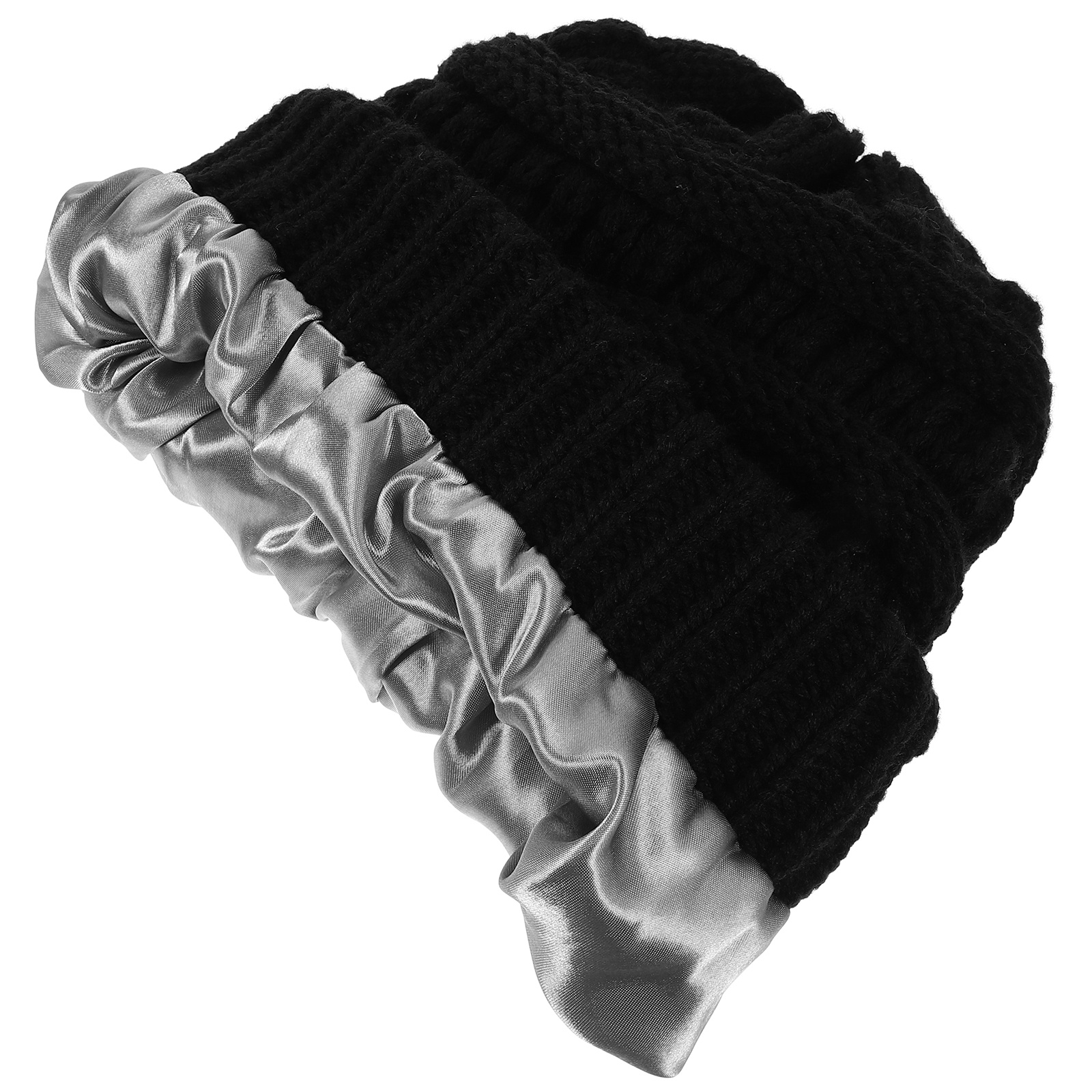 Women's Winter Hat Knit Beanie Has Outdoor Cute Knitted Warm Acrylic Hats Miss