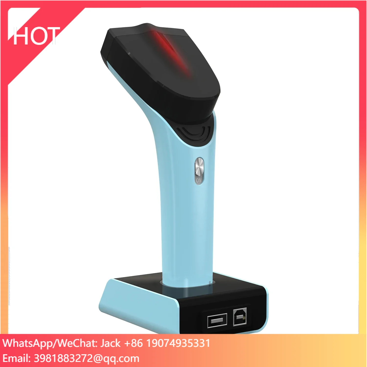 NETUM Mobile Scanner DS7500 Blue Tooth 2D Barcode Scanner Wireless Handheld QR Reader Data Matrix PDF417 IOS Android Win