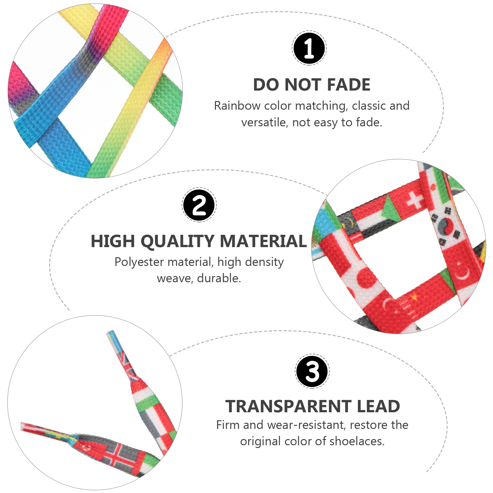 4pcs Skate Shoelaces Footwear Shoelace Polyester Bright Colors Fashion Flat Sneakers Casual Shoe Tie Durable Practical