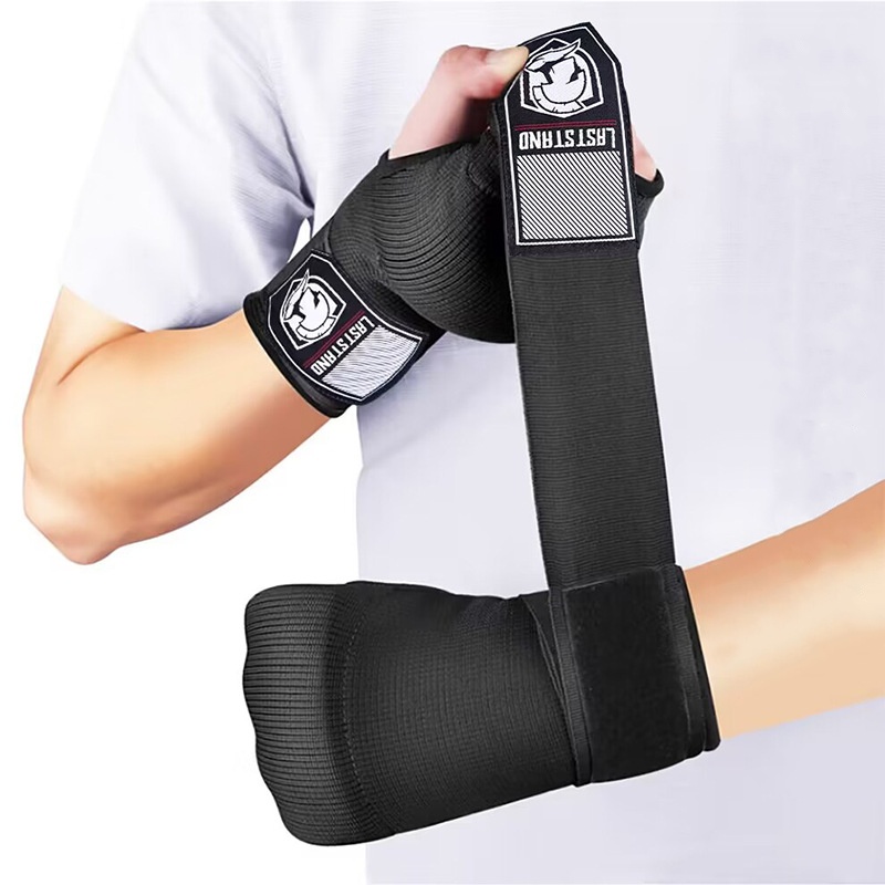 Boxing Straps Lazy Gel Quick Sparring Boxing Gloves Inner Gloves Half Finger Gel Boxing Gloves MMA Adult Boxing Muay Thai Gear